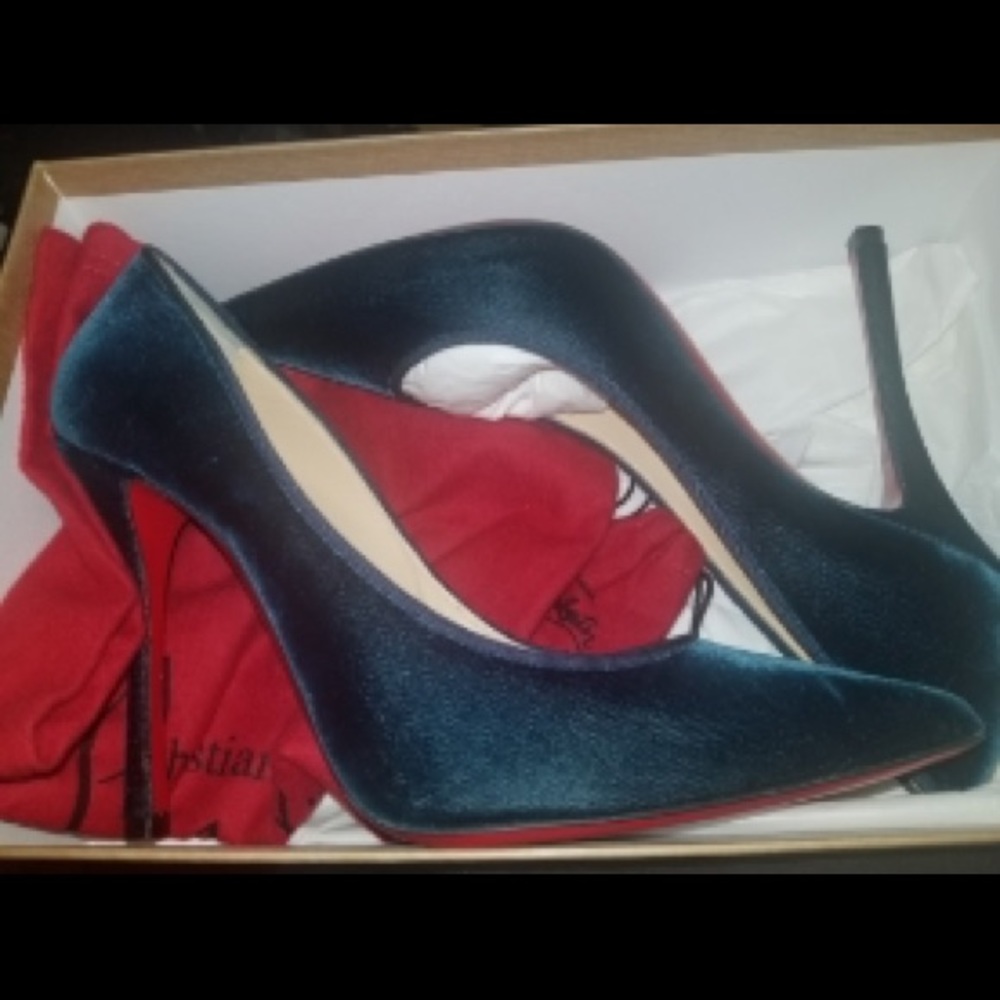 Blue Velvet  Christian Louboutin
